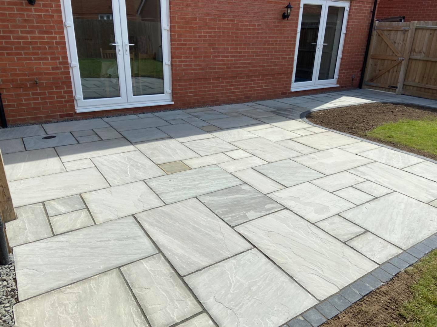 Stone patio